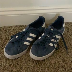 Navy and White Adidas